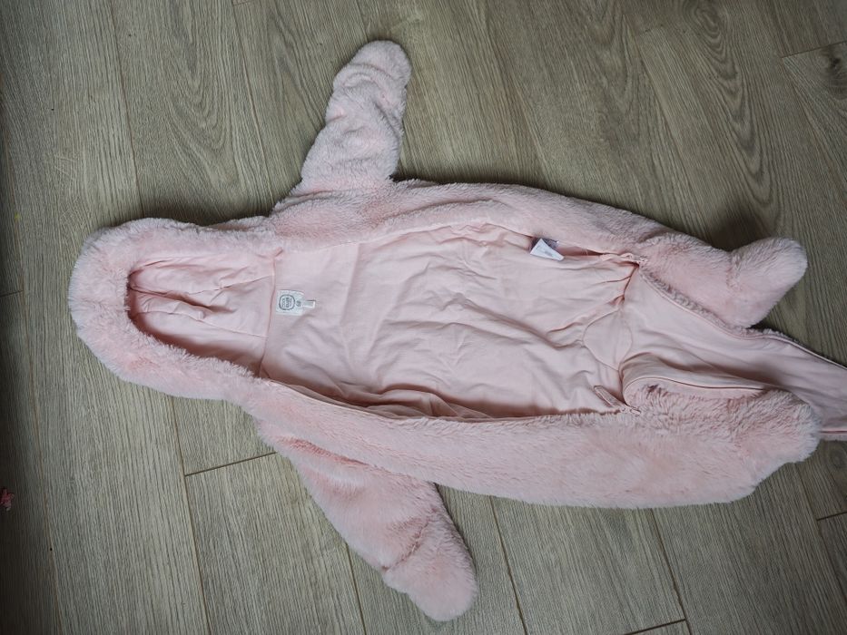 Cool Club 68, 3-6 msc, Kombinezon zimowy otulacz pajacyk misio puchaty