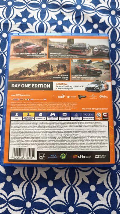 Dirt 4 PS4 stan idealny