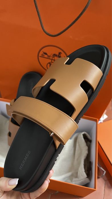 Klapki męnskie , Hermes Shipres, dobry rabat na pilne zamówienie