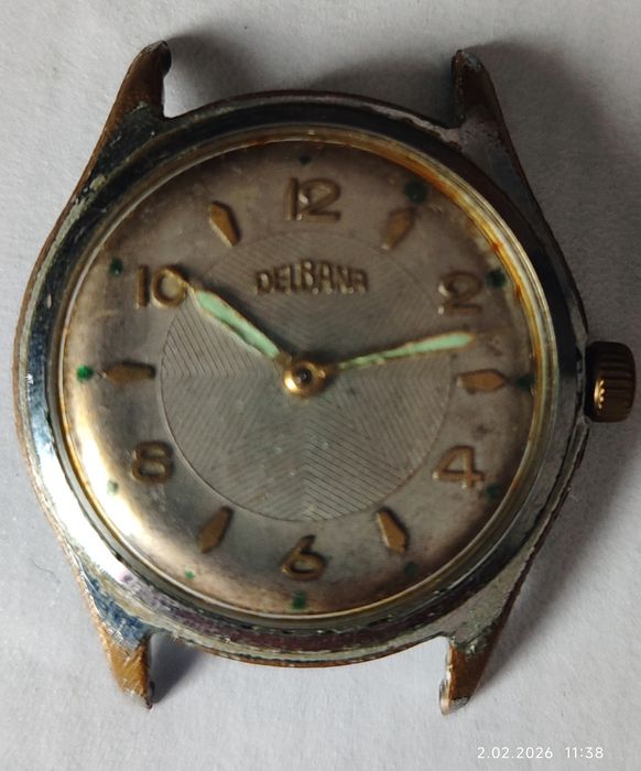 Zegarki męskie Delbana 4szt.