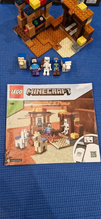 Лего LEGO Minecraft Торговий пост 21167