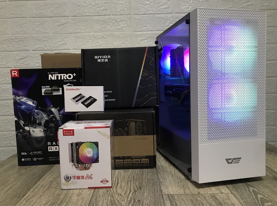 Новий! Топовий ігровий ПК! Intel 14 ядер,RX 580/570/480,комп’ютер!