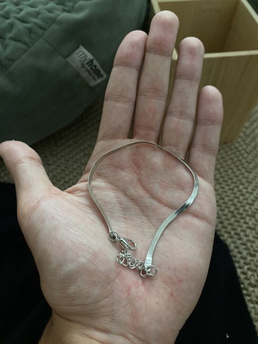 Pulseira Prateada Simples