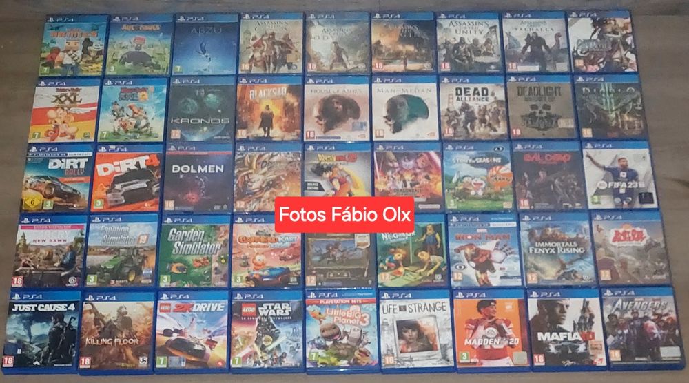 Jogos Ps4 Originais Novos & Usados Ler Anúncio ( Desde 10€)