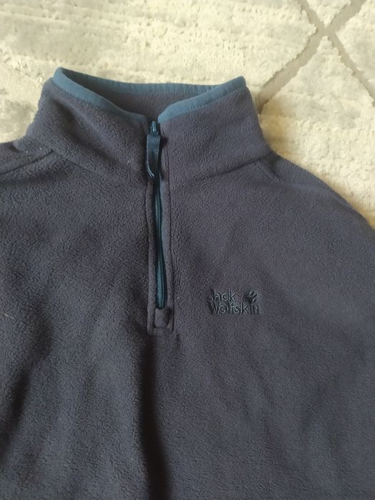 Polar bluza sportowa polarowa z suwakiem Jack Wolfskin