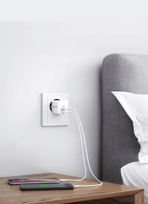 ANKER MINI Ładowarka Sieciowa Uniwersalna USB 2w1