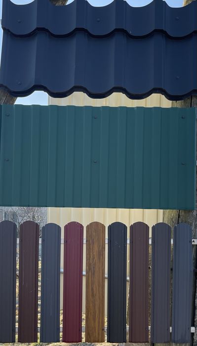 Металевий штахетник, штахети 35 грн