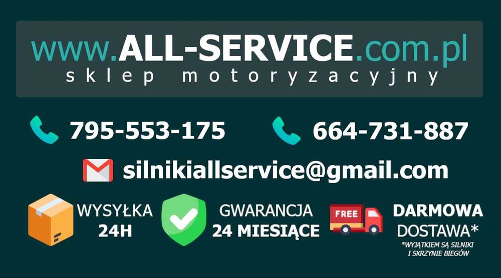 Silnik używany BLS 1.9 TDI 8V VW AUDI SKODA SEAT 3 MIESIĄCE Gwarancji