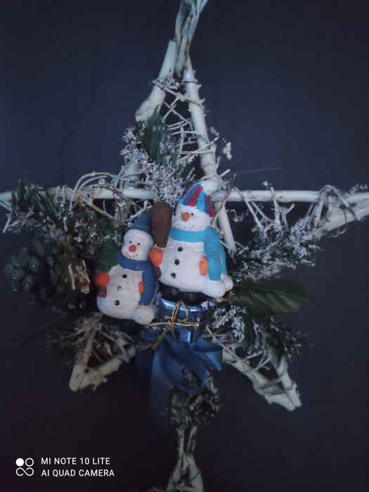 Sprzedam świąteczną dekorację na drzwi