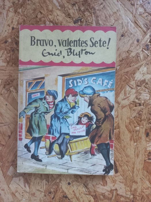 Livros clube dos sete Enid Blyton