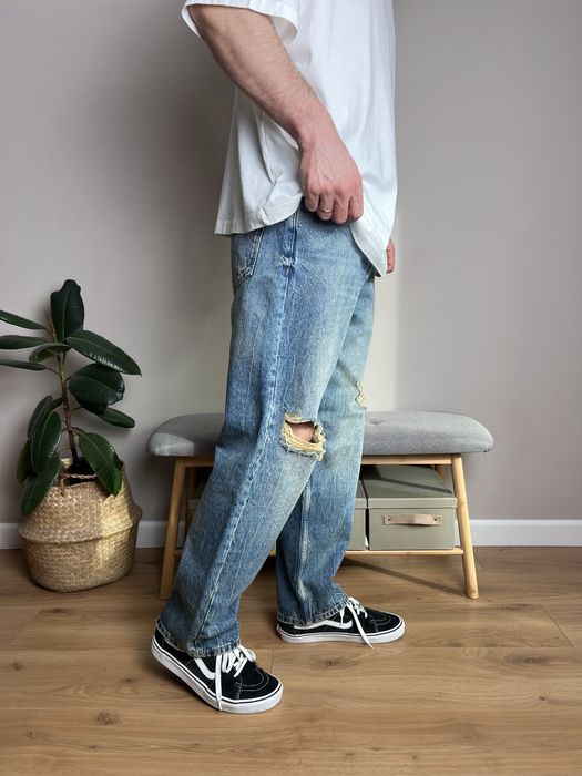 Джинси Pull&Bear Baggy з порватостями