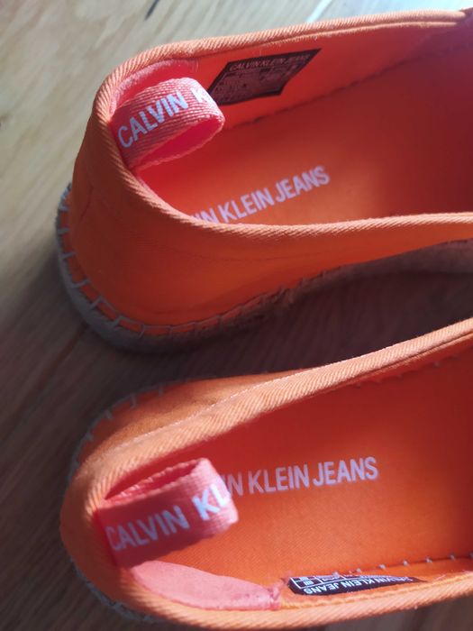Piękne espadryle Calvin Klein
