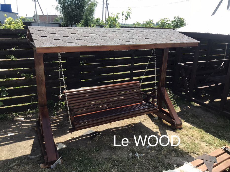 Гойдалки в наявності. Пергола - гойдалка. Качеля. Лавка….