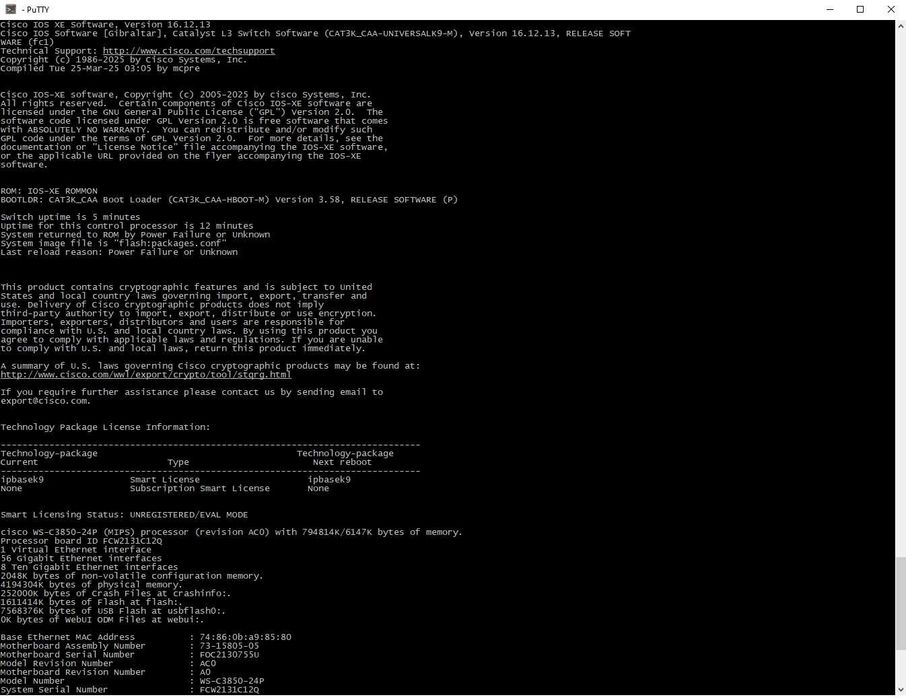 24 PoE/GE  Коммутатор Cisco WS-C3850-24P-S безнал/гарантия