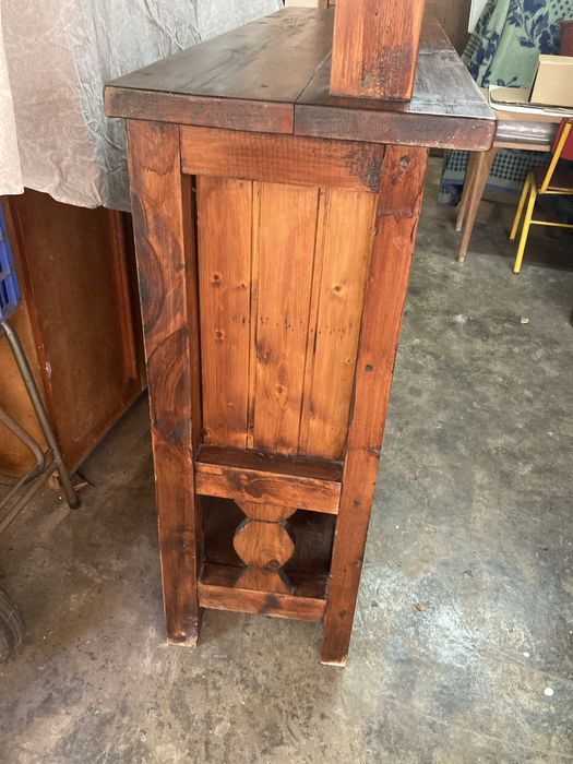 Móvel Bar Rústico, em madeira