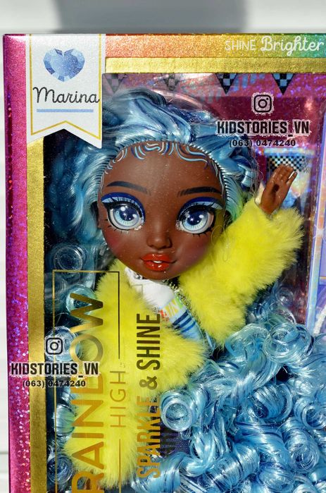 Rainbow High Sparkle & Shine MARINA лялька рейнбоу хай Маріна перегони