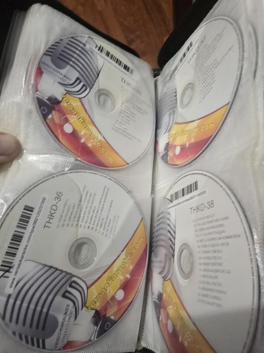 DVD,s Karaoke coleção