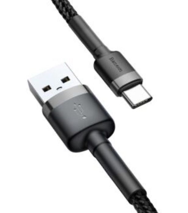Кабель Baseus Cafule USB-Type-C 3A 100см