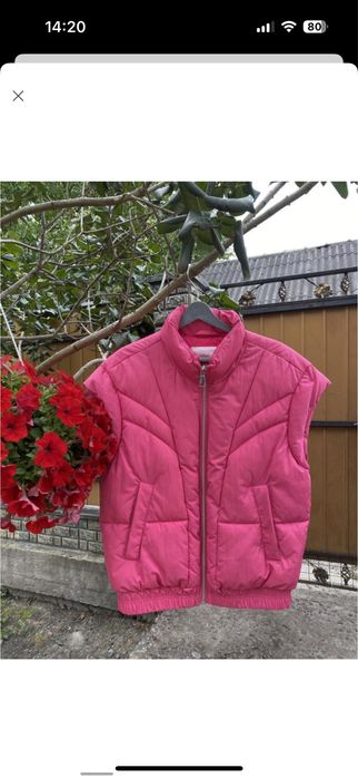 Дублянка жіноча жакет піджак шкіряний безрукавка жилетка жіноча