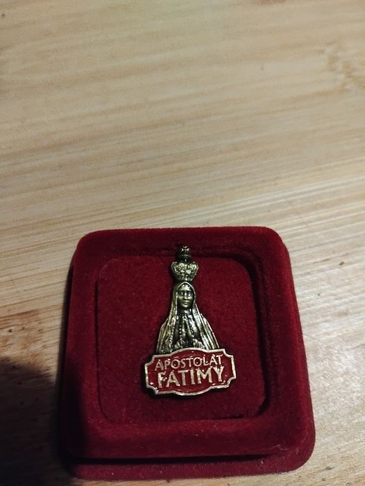 Sprzedam przypinkę Apostolat Fatimy