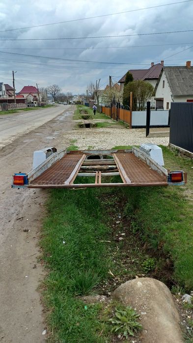 Прицеп лафета двух осний