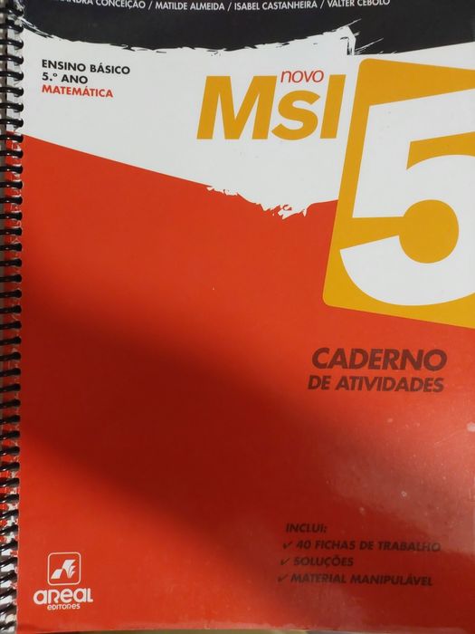 Caderno atividades Matemática 5ano