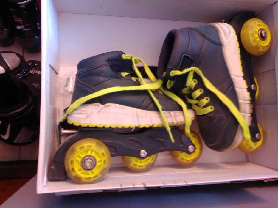 Wrotki na trzech kółkach rozmiar 31