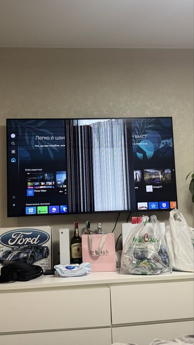 Телевізор SAMSUNG UE55DU7100UXUA - на запчастини