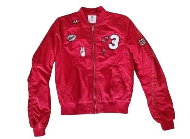 Деми куртка бомбер ф-мы H&M р.158, S, состояние новой