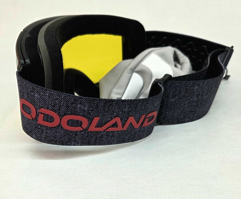 Óculos de ski/snowboard ODDLAND com lente amarela, novos