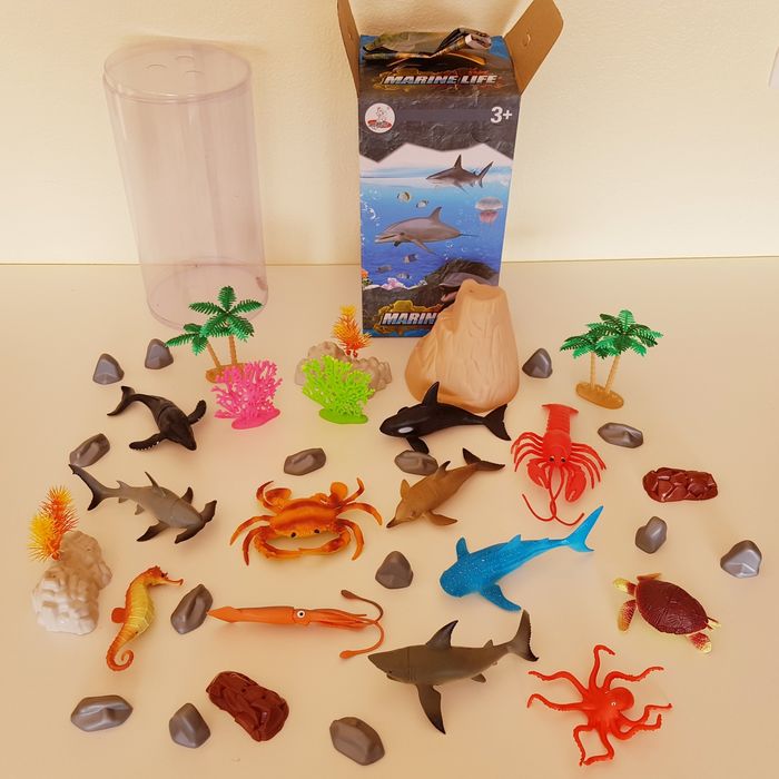 Conjunto 40 pcs Animais Marinhos (Portes Incluidos)