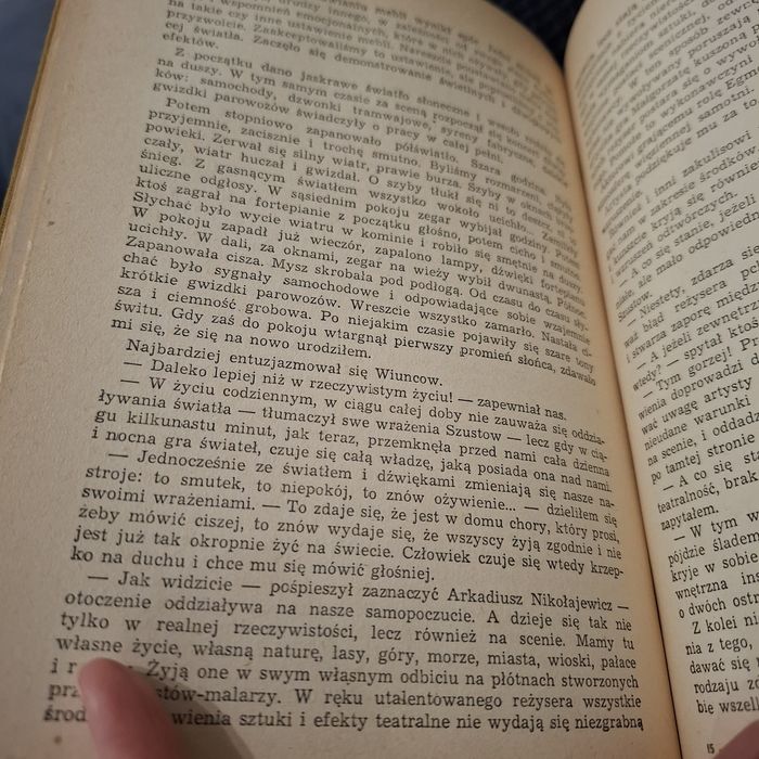 Konstanty Stanisławski Praca aktora nad sobą cz. 1 i 2, Moje życie w s
