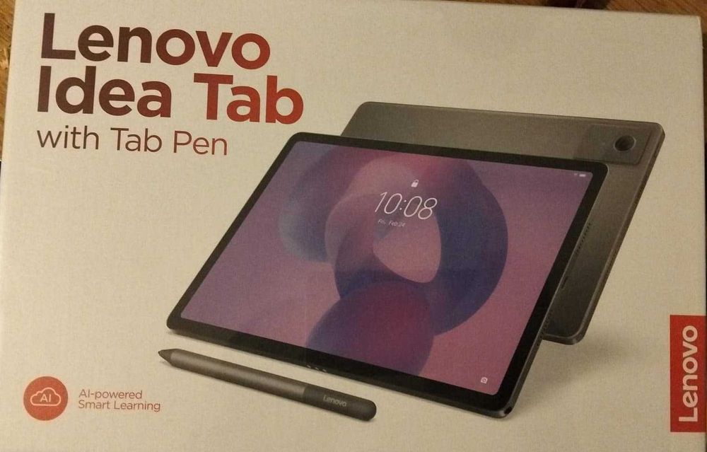 Tablet lenovo com pen