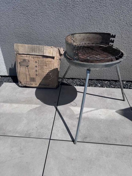 grill węglowy okrągły Mircluck
