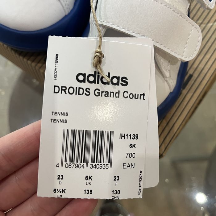 Дитячі кросівки adidas DROIDS Grand Court