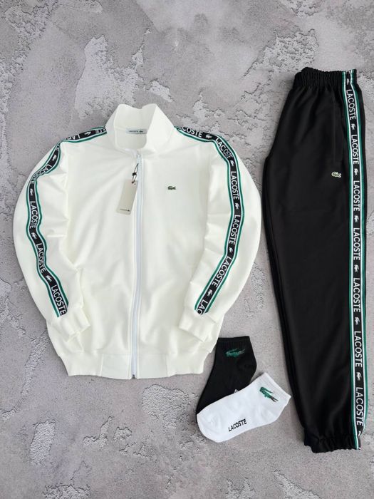 Чоловічий спортивний костюм лакоста Lacoste [S,M,L,XL,XXL] + шкарпетки в подарунок!