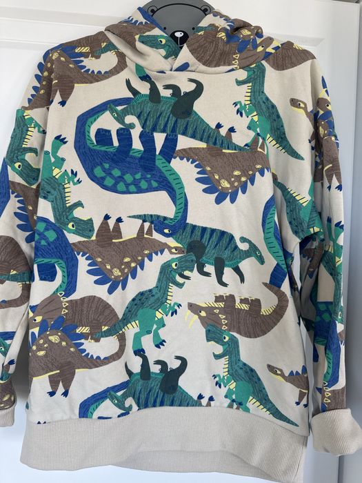 Bluza w dinozaury 128 chlopiec wisoenna