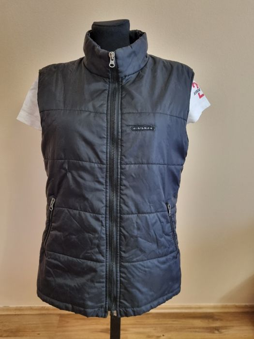 Kamizelka damska czarna ocieplacz M/L