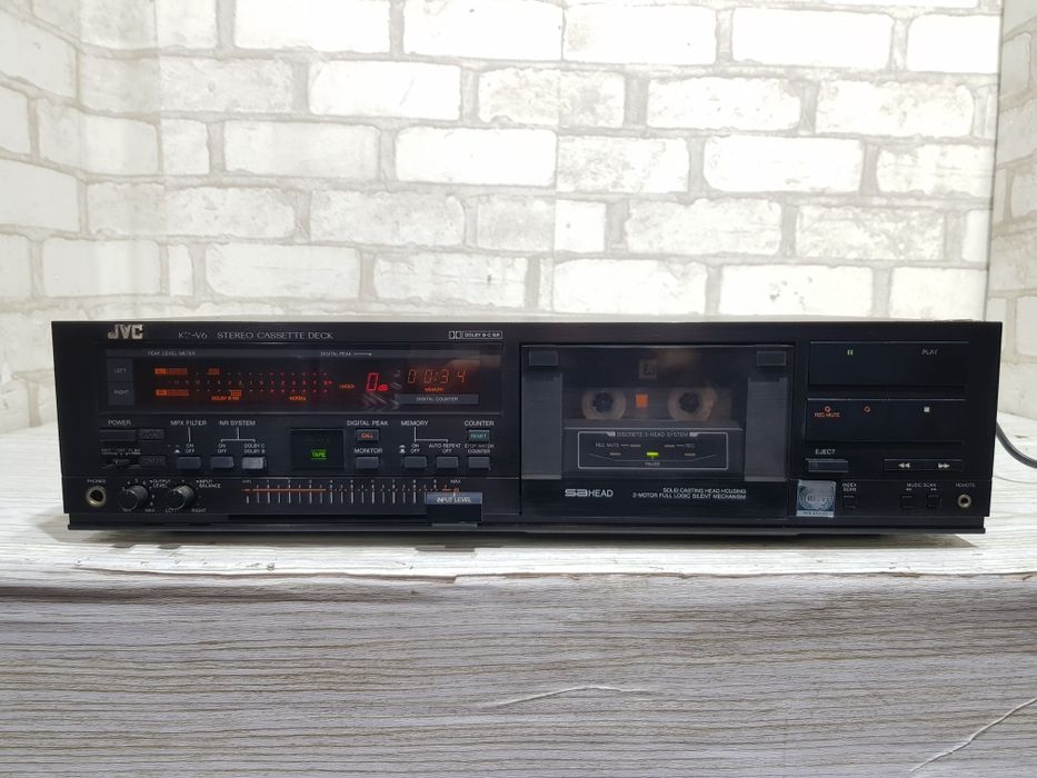 3 HEAD! Касетна стереодека JVC KD-V6E, б/у з Німеччини