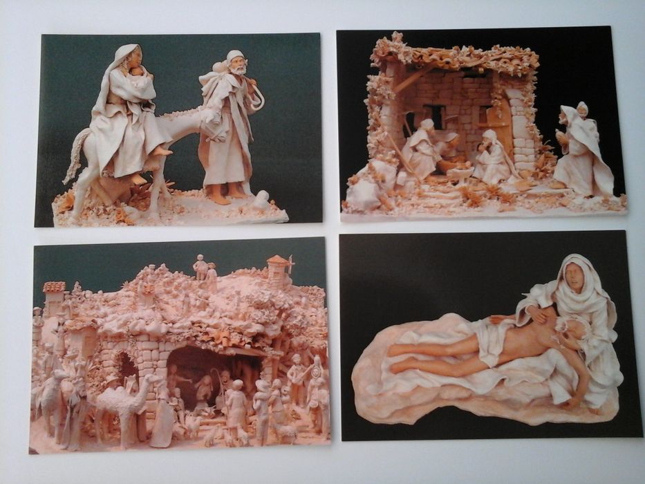 Conjunto de 8 postais da Fundação Castro Alves