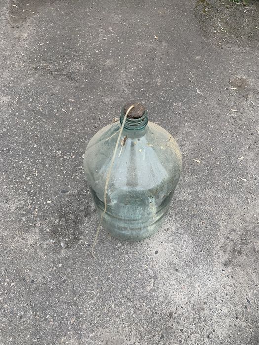 Скляний бутель 20 л