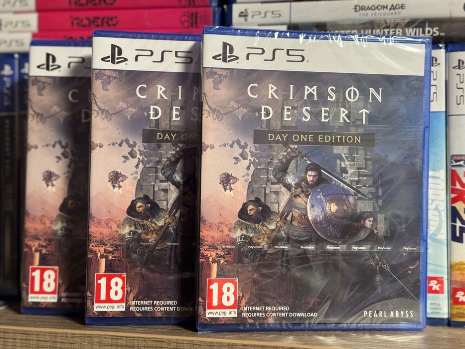 Нові диски Crimson Desert Day One Edition (PS5) (рос субтитри)