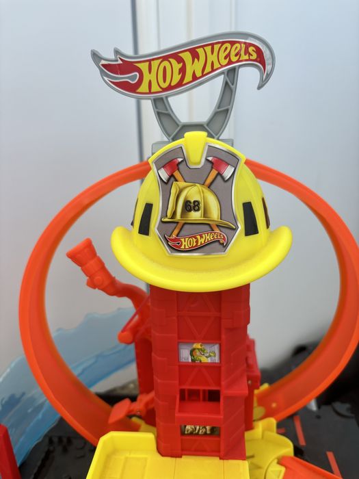 Пожежна станція Hot Wheels City пожарная  станция (HKX41)