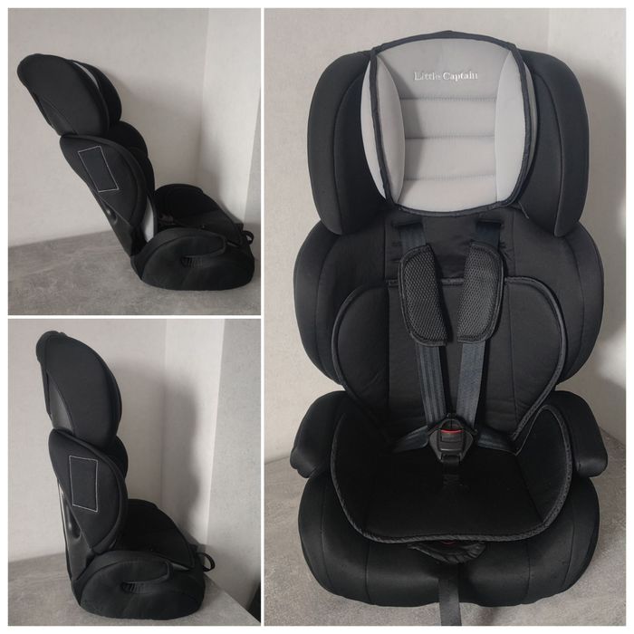 Універсальне автокрісло з бустером Little Captain 9-36 кг
Віковий діап