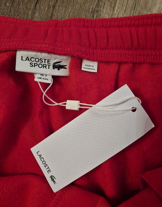 Dres męski LACOSTE bawełna XXL