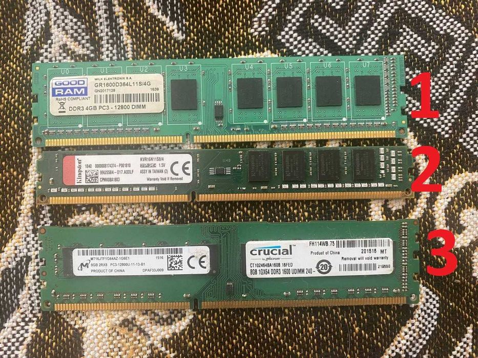 Комплект ПК i5-3470 / GTX 960 / 8 — 12GB RAM / s1155
