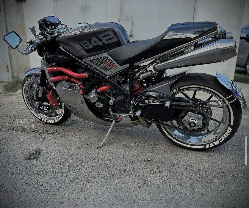 Ducati 848 custom cafe racer