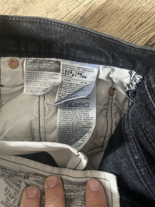 Шорты джинсовые levis 501 s/m