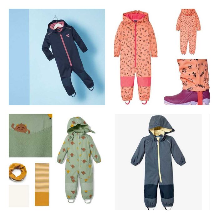 Комбінезон дощовик демісезонний Lupilu грязепруф костюм Німеччина