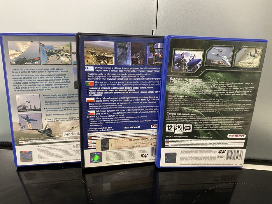 Jogos Aviões Guerra PS2 Varios